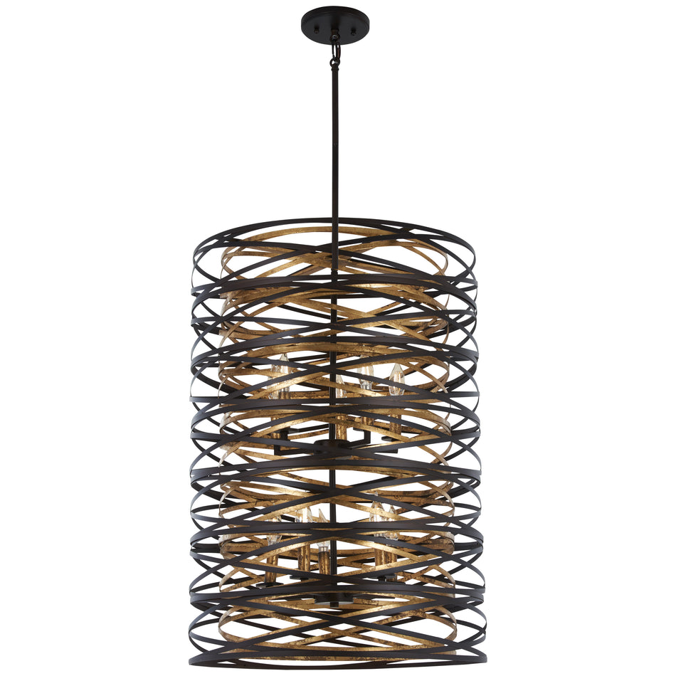 Vortic Flow - 8 Light Pendant