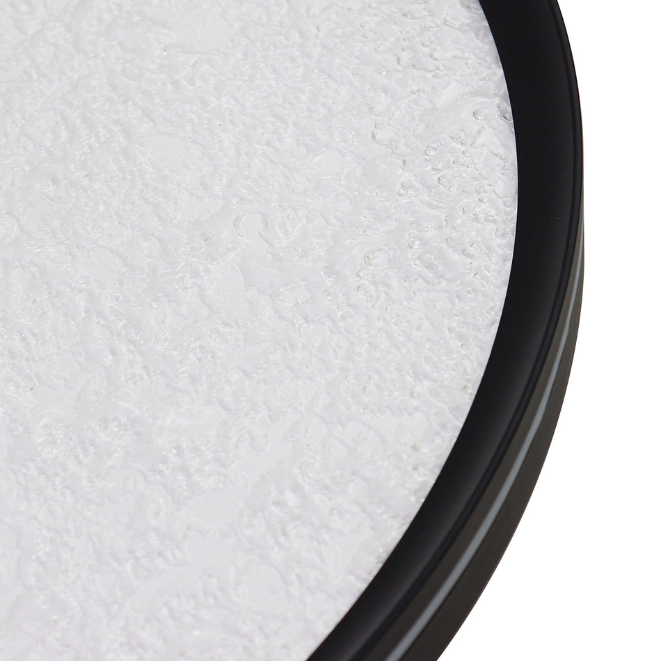 Luna Integrated LED Flush Mount 16", Black