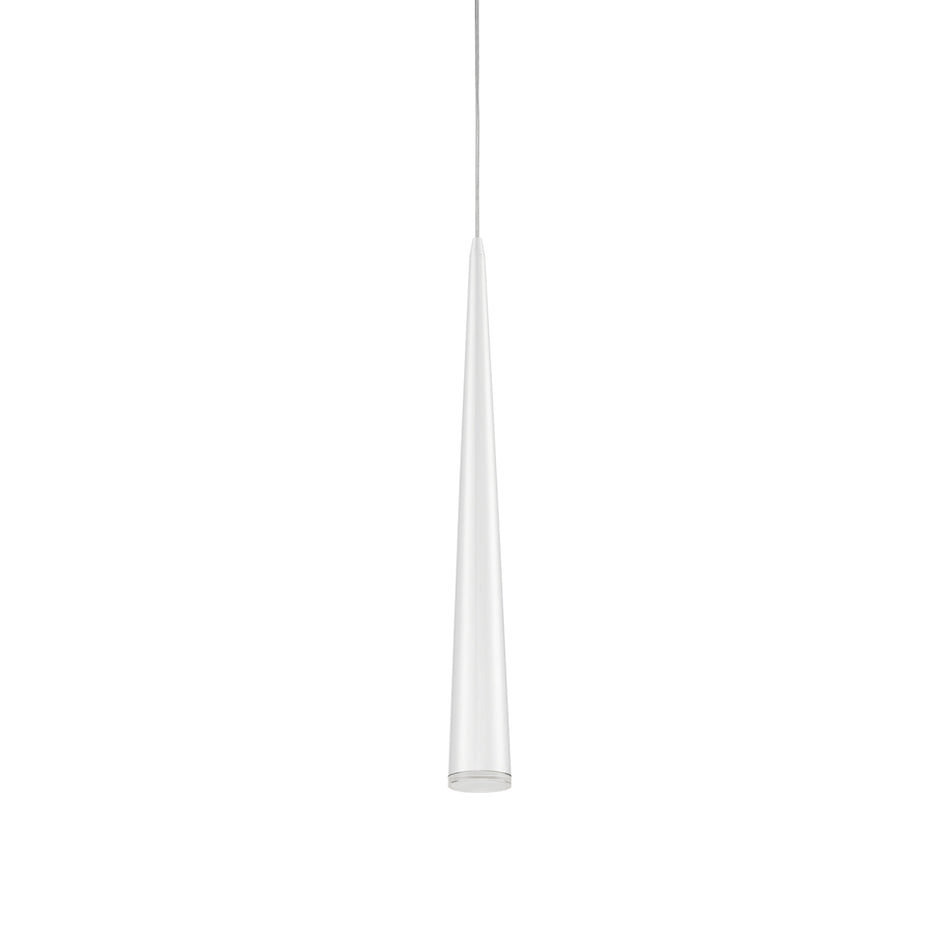 Mina 24-in White LED Pendant