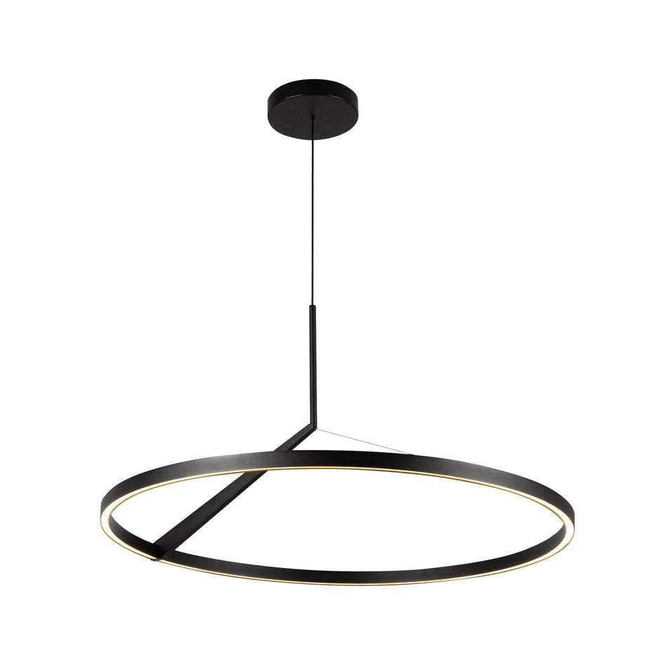 Roda 31-in Black LED Pendant
