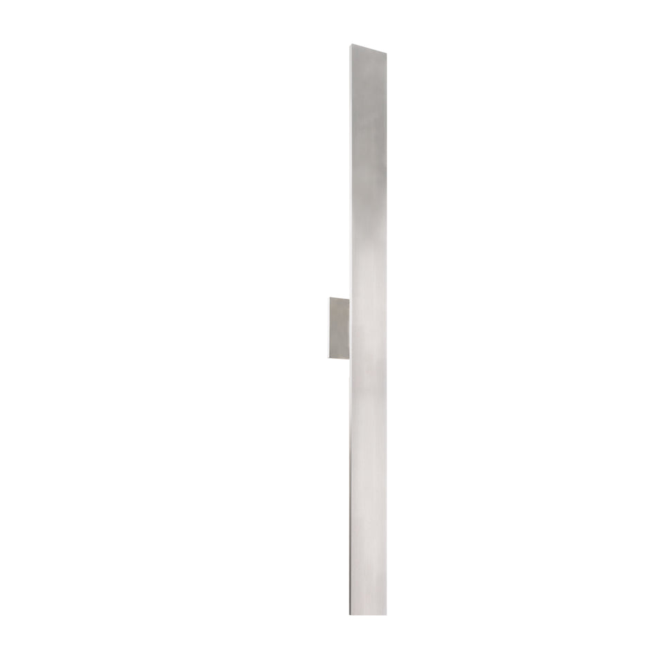 Vesta 50-in Brushed Nickel LED All terior Wall