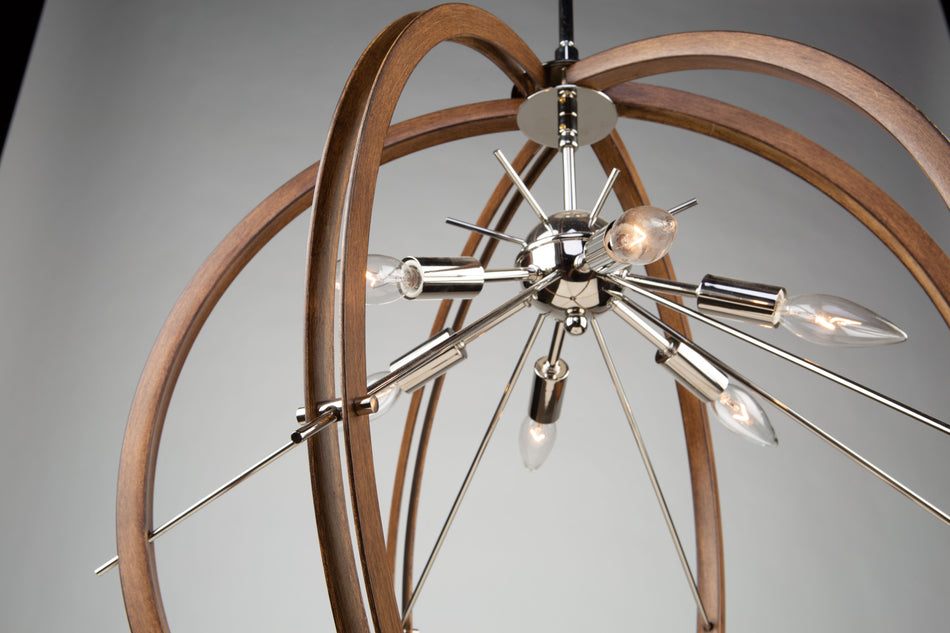 Abbey 6 Light Sphere Pendant