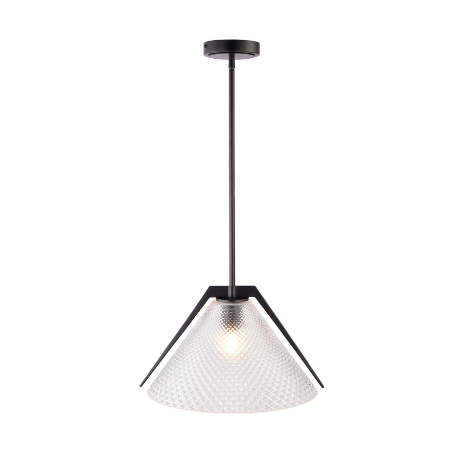 Baltic Collection 1-Light Pendant Black