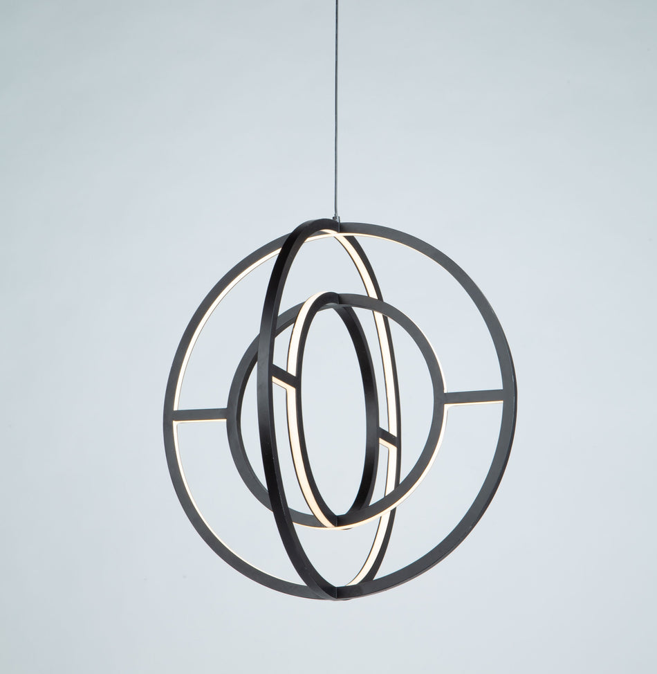 Celestial 65W LED Orb Chandelier