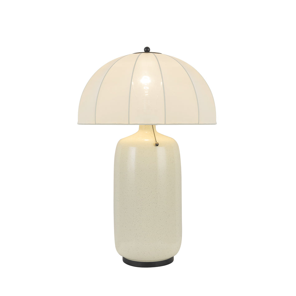 Crosby 18-in Matte Black Socket Table Lamp