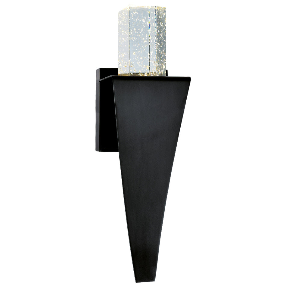 Catania Integrated LED 5in Black Wall Light