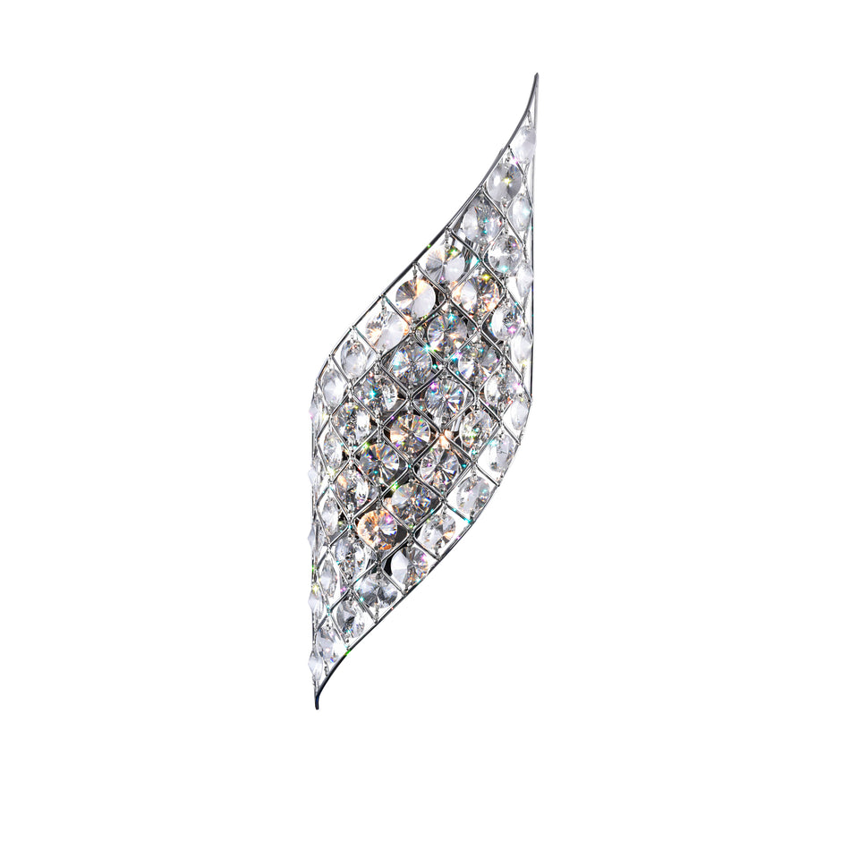 Chique 4 Light Chrome Wall Sconce