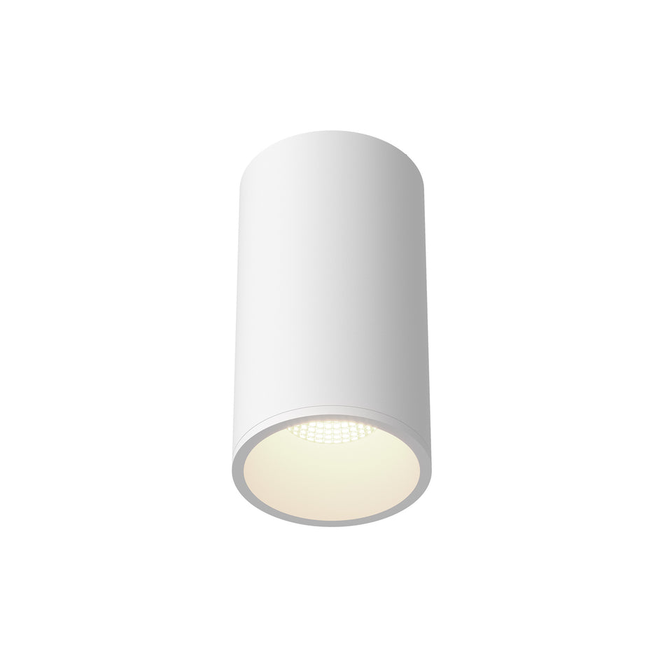 Lorna 8-in (4-in Dia.) 36 Degree Optic White LED Flush Mount