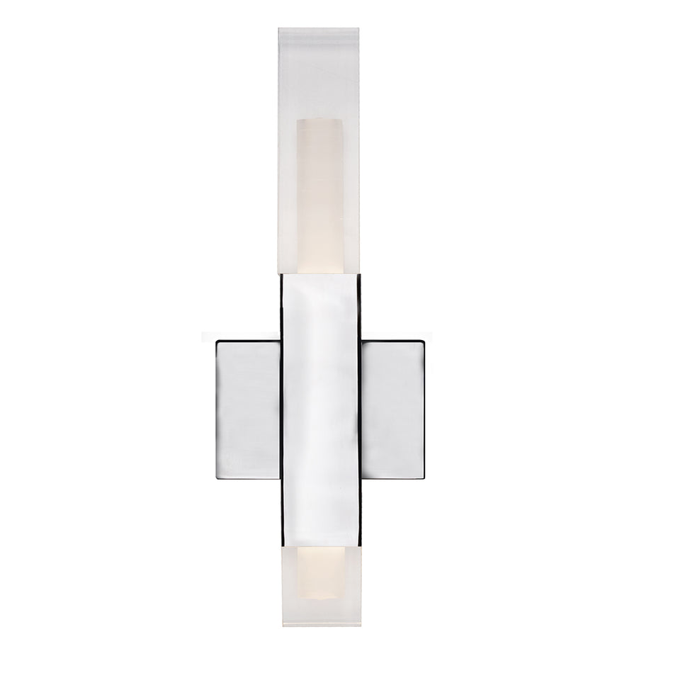 Martelo 18-in Chrome LED Wall Sconce