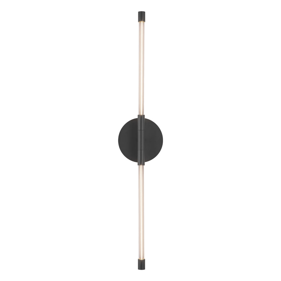 Motif 26-in Black LED Wall Sconce