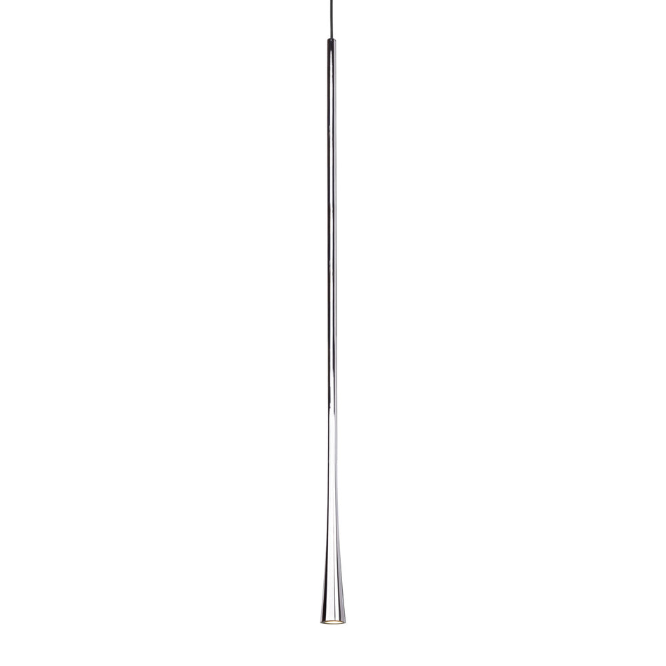 Taper 32-in Chrome LED Pendant