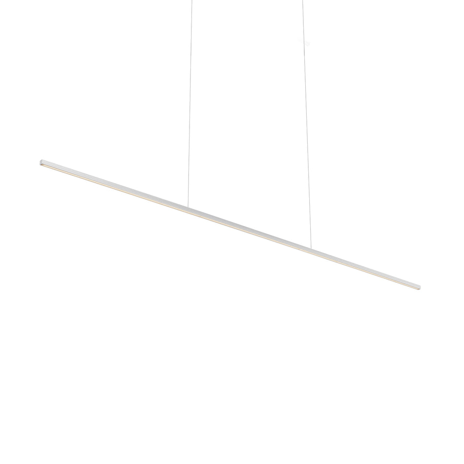 Vega Minor 60-in Brushed Nickel LED Linear Pendant