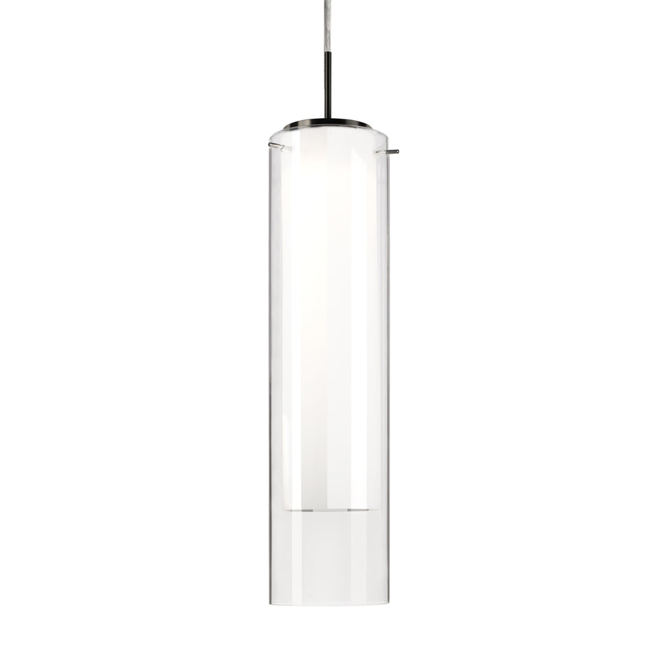 Verona 23-in Brushed Nickel LED Pendant